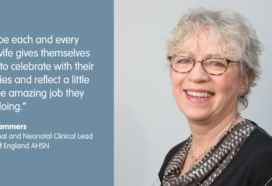 "I hope each and every midwife gives themselves time to celebrate with their families and reflect a little on the amazing job they are doing." - Ann Remmers