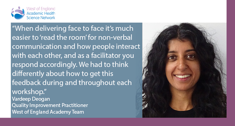 Vardeep talks about virtual learning