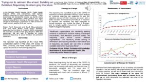 Example Poster Evidence Repository Poster IHI - V1.0 20210602 - Health ...